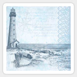 Vintage Sea Sticker